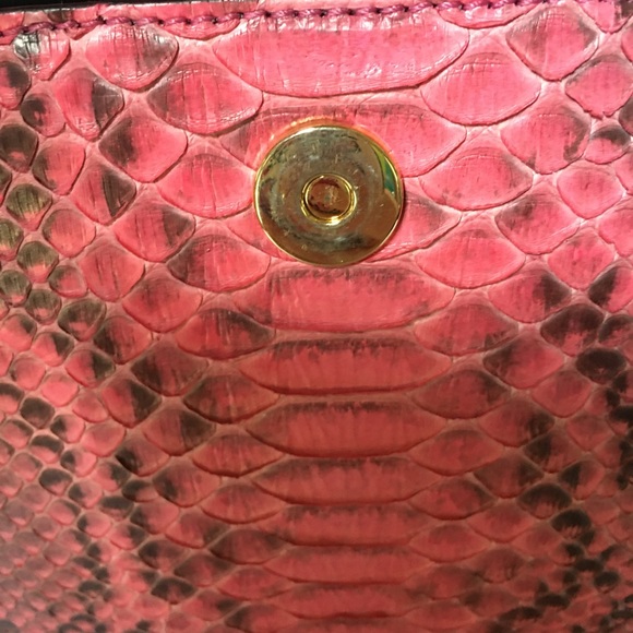 Silvano Biagini Pink Python Bag - Picture 11 of 14